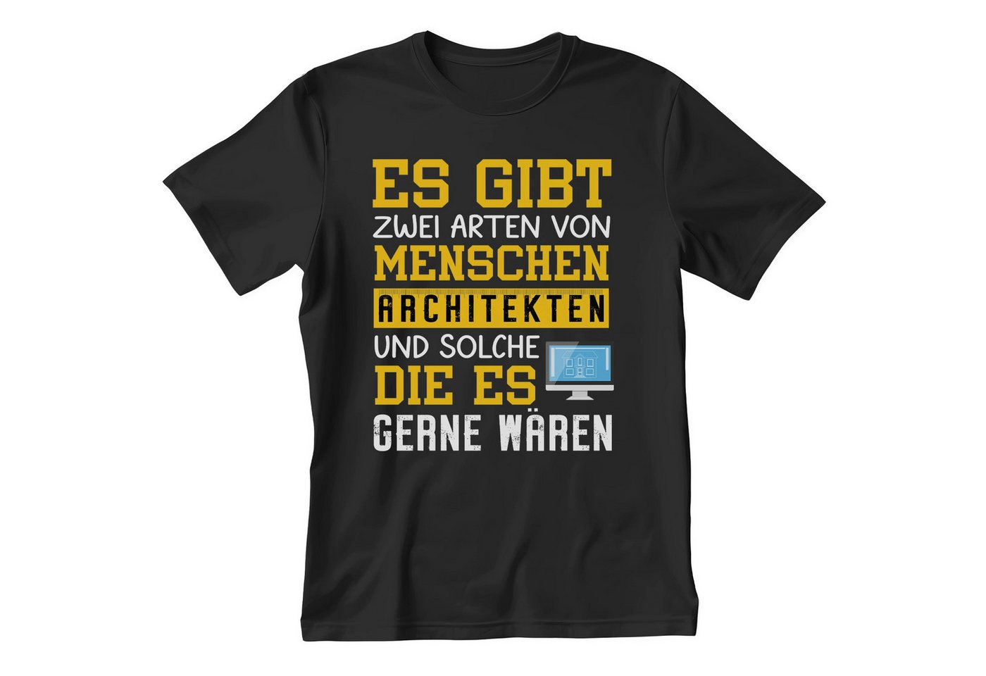 22Feels T-Shirt Architekt Geschenk Männer Spruch Beruf Abschluss IN DEUTSCHLAND BEDRUCKT von 22Feels