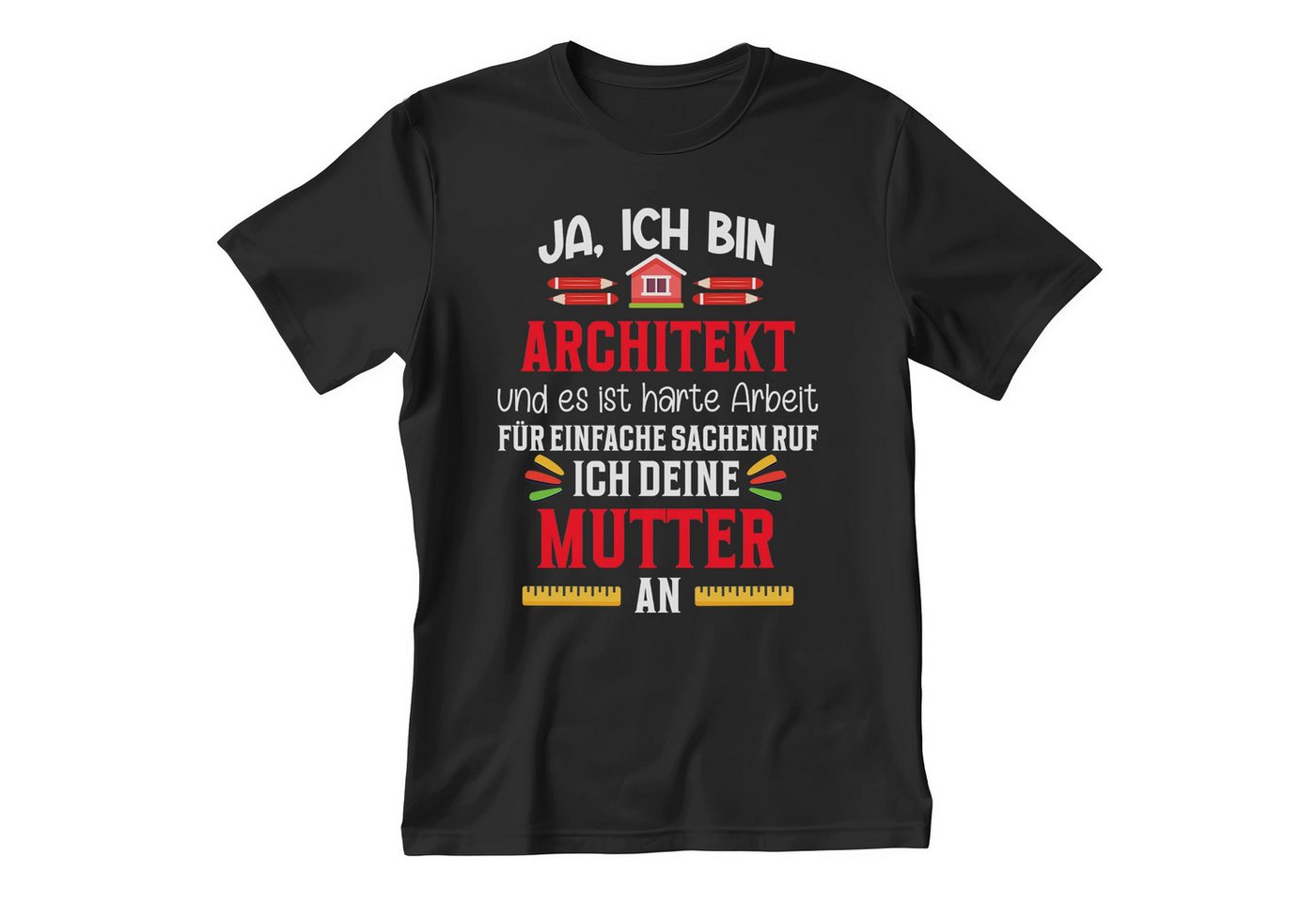 22Feels T-Shirt Architekt Geschenk Männer Spruch Beruf Abschluss IN DEUTSCHLAND BEDRUCKT von 22Feels