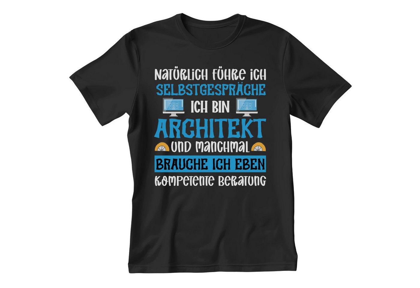 22Feels T-Shirt Architekt Geschenk Männer Spruch Beruf Abschluss IN DEUTSCHLAND BEDRUCKT von 22Feels