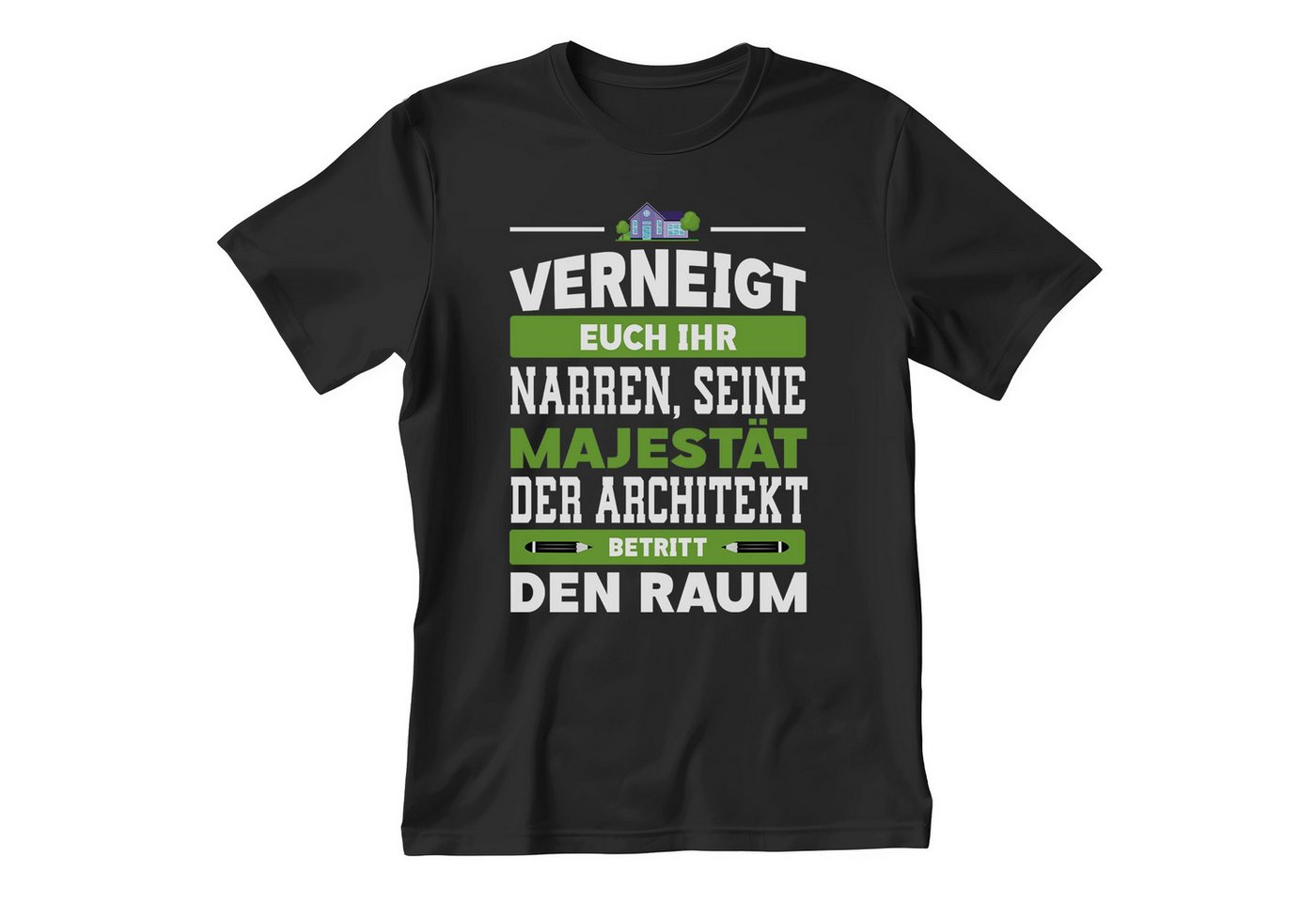 22Feels T-Shirt Architekt Geschenk Männer Spruch Beruf Abschluss IN DEUTSCHLAND BEDRUCKT von 22Feels