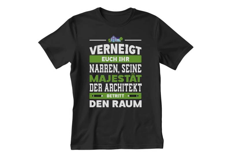 22Feels T-Shirt Architekt Geschenk Männer Spruch Beruf Abschluss IN DEUTSCHLAND BEDRUCKT von 22Feels