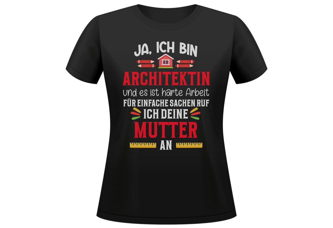 22Feels T-Shirt Architektin Geschenk Frauen Spruch Beruf Studium Abschluss IN DEUTSCHLAND BEDRUCKT 22Feels T-Shirt Architektin Geschenk Frauen Spruch Beruf Studium Abschluss IN DEUTSCHLAND BEDRUCKT von 22Feels