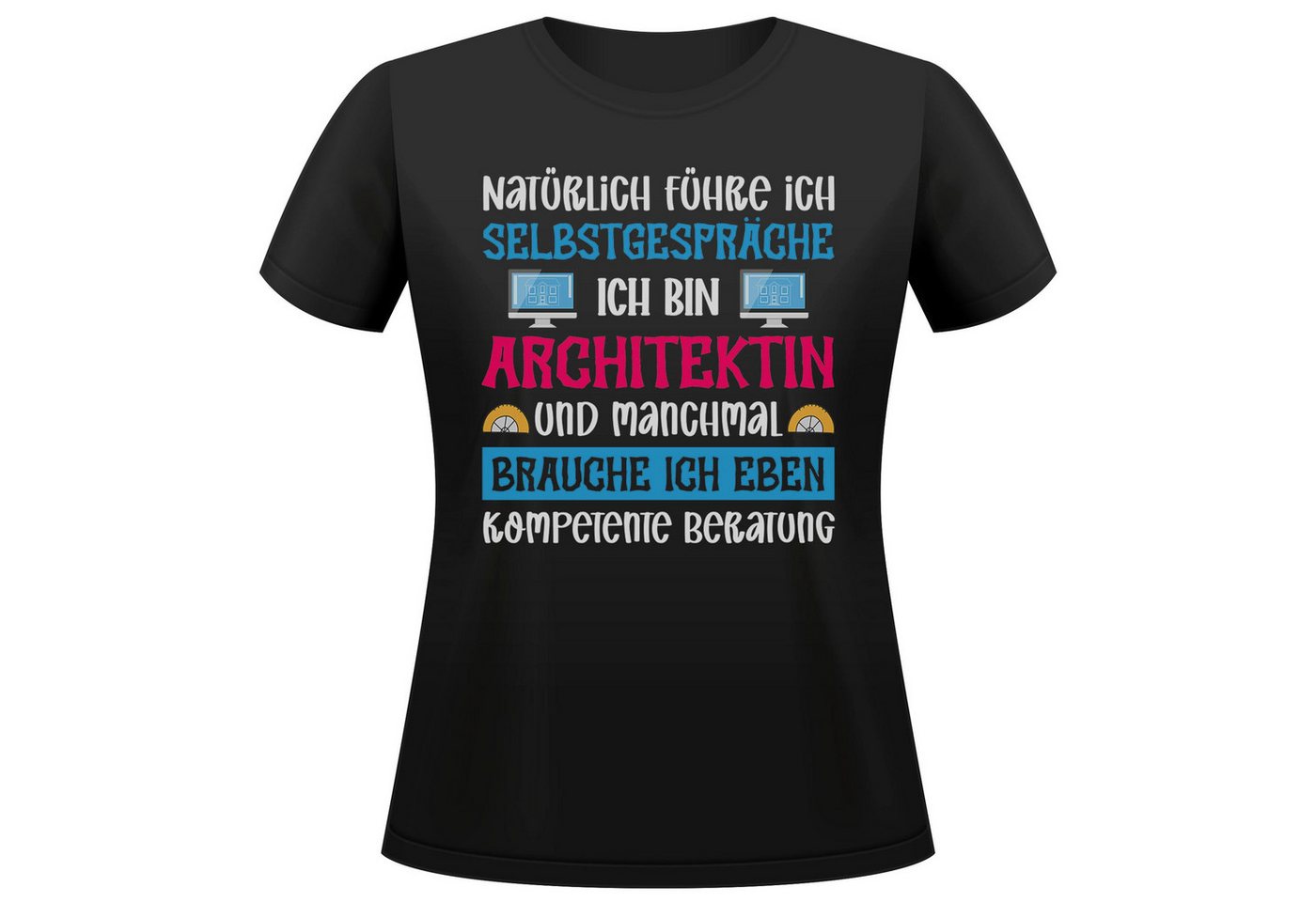 22Feels T-Shirt Architektin Geschenk Frauen Spruch Beruf Studium Abschluss IN DEUTSCHLAND BEDRUCKT 22Feels T-Shirt Architektin Geschenk Frauen Spruch Beruf Studium Abschluss IN DEUTSCHLAND BEDRUCKT von 22Feels