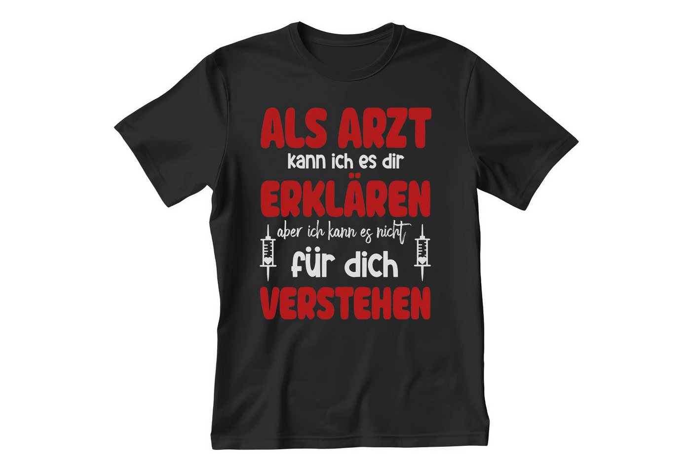 22Feels T-Shirt Arzt Geschenk Männer Spruch Beruf Studium Abschluss IN DEUTSCHLAND BEDRUCKT von 22Feels