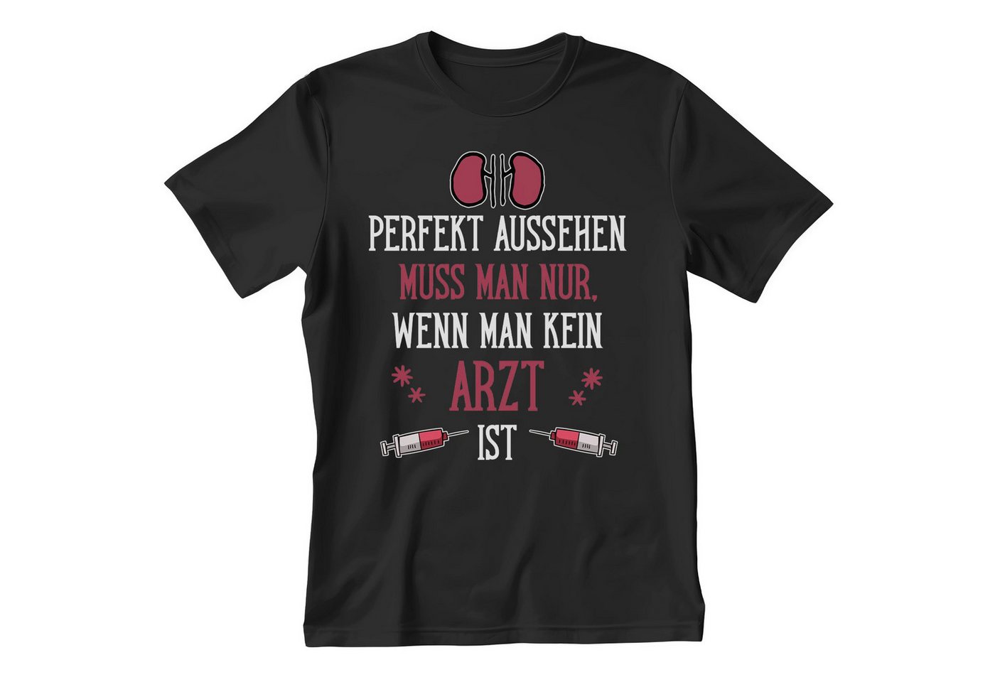 22Feels T-Shirt Arzt Geschenk Männer Spruch Beruf Studium Abschluss IN DEUTSCHLAND BEDRUCKT von 22Feels