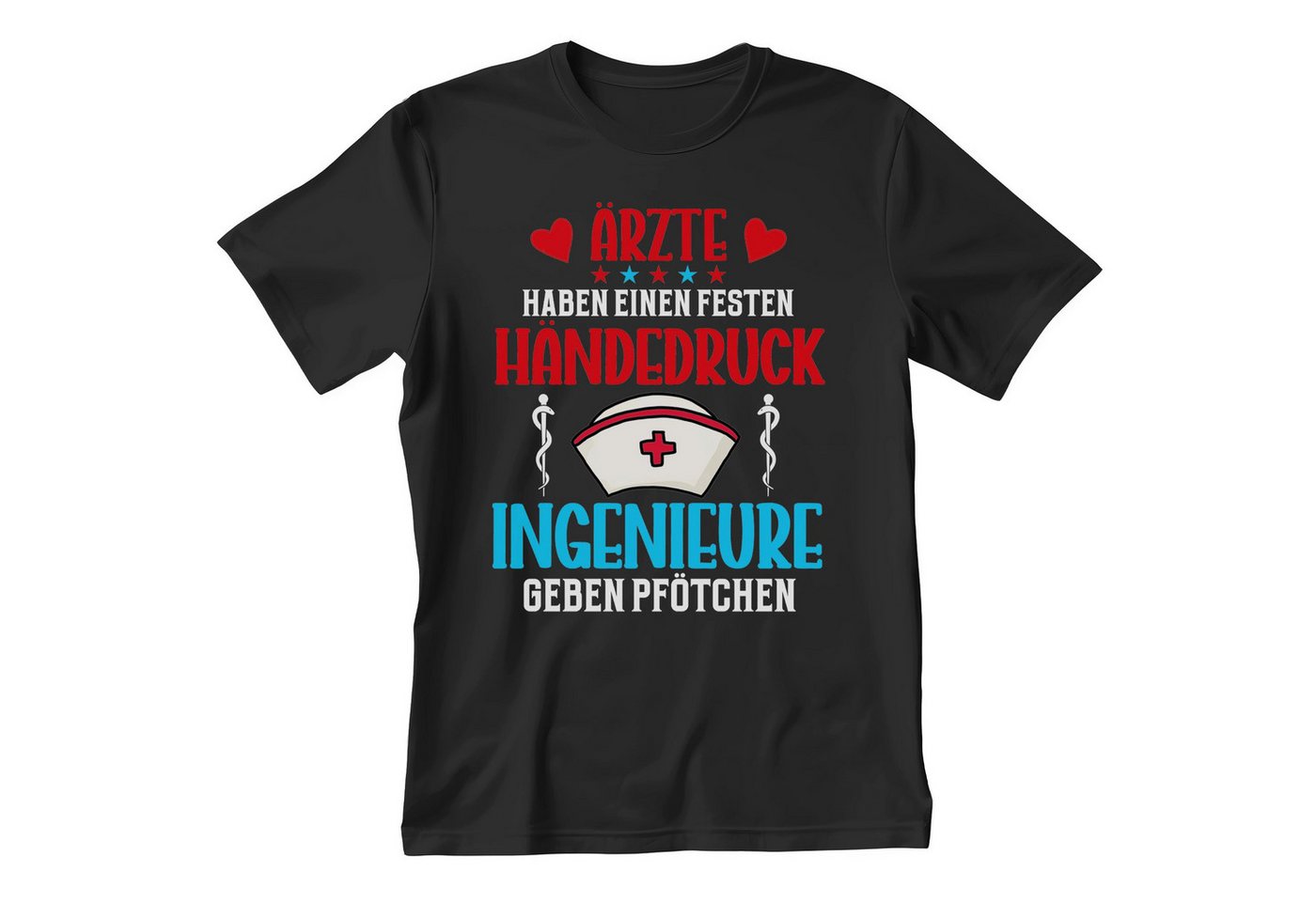 22Feels T-Shirt Arzt Geschenk Männer Spruch Beruf Studium Abschluss IN DEUTSCHLAND BEDRUCKT von 22Feels