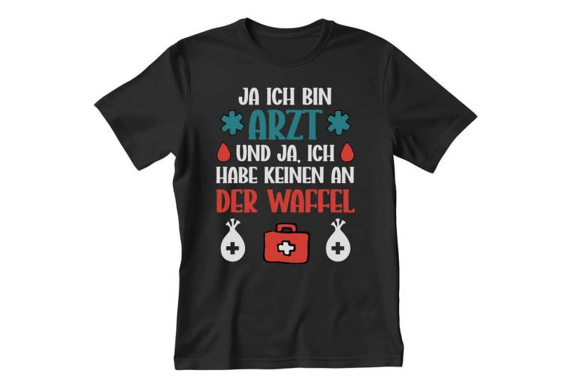 22Feels T-Shirt Arzt Geschenk Männer Spruch Beruf Studium Abschluss IN DEUTSCHLAND BEDRUCKT von 22Feels