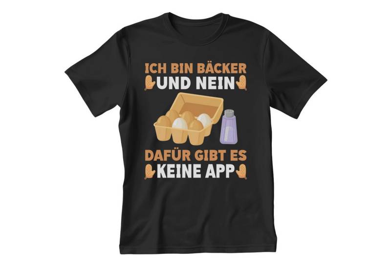 22Feels T-Shirt Bäcker Geschenk Männer Spruch Beruf Abschluss IN DEUTSCHLAND BEDRUCKT 22Feels T-Shirt Bäcker Geschenk Männer Spruch Beruf Abschluss IN DEUTSCHLAND BEDRUCKT von 22Feels