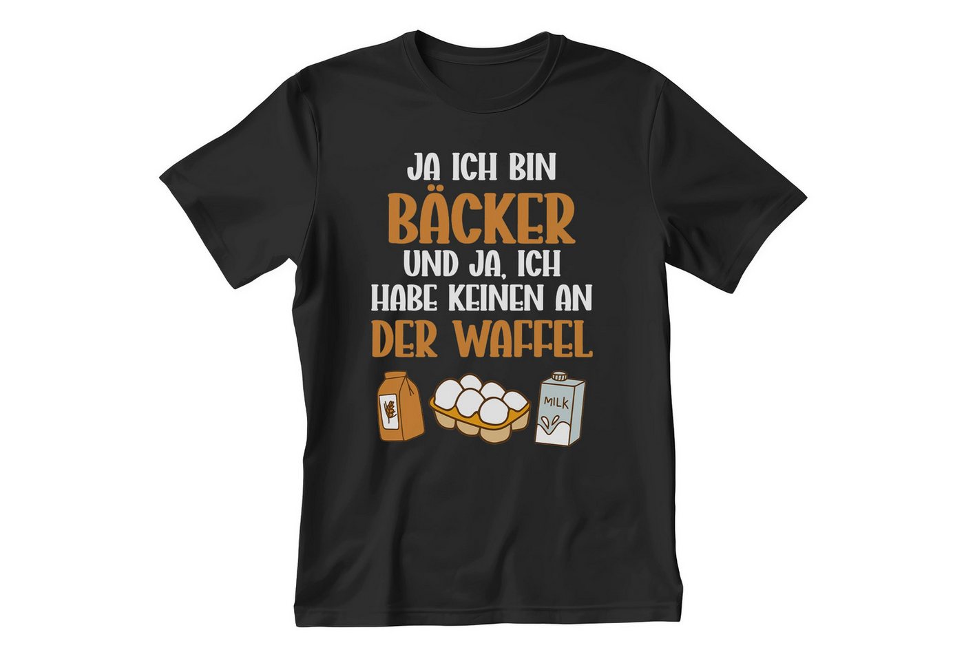 22Feels T-Shirt Bäcker Geschenk Männer Spruch Beruf Abschluss IN DEUTSCHLAND BEDRUCKT von 22Feels