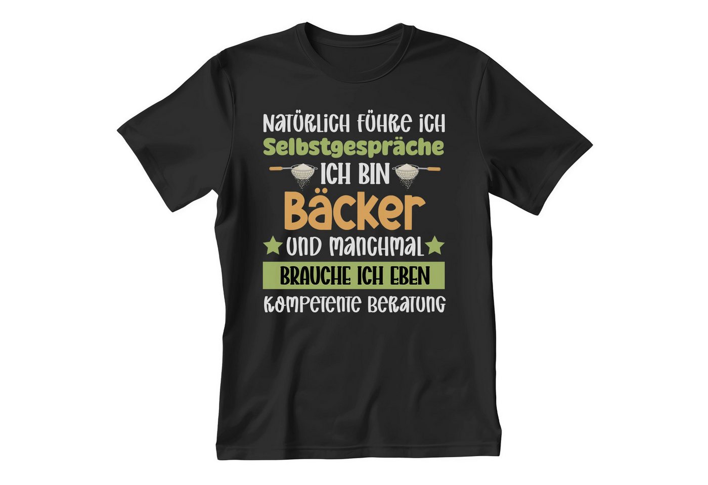 22Feels T-Shirt Bäcker Geschenk Männer Spruch Beruf Abschluss IN DEUTSCHLAND BEDRUCKT von 22Feels