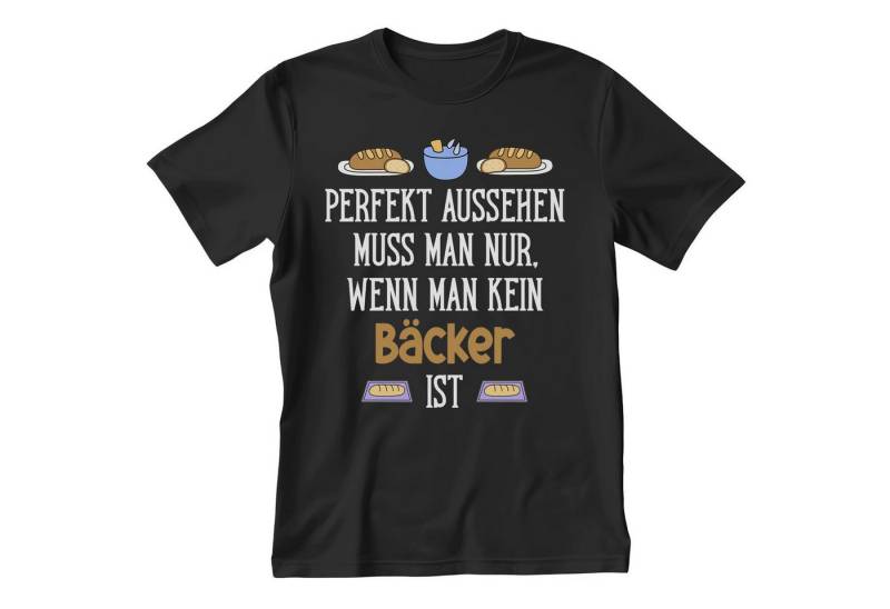 22Feels T-Shirt Bäcker Geschenk Männer Spruch Beruf Abschluss IN DEUTSCHLAND BEDRUCKT 22Feels T-Shirt Bäcker Geschenk Männer Spruch Beruf Abschluss IN DEUTSCHLAND BEDRUCKT von 22Feels