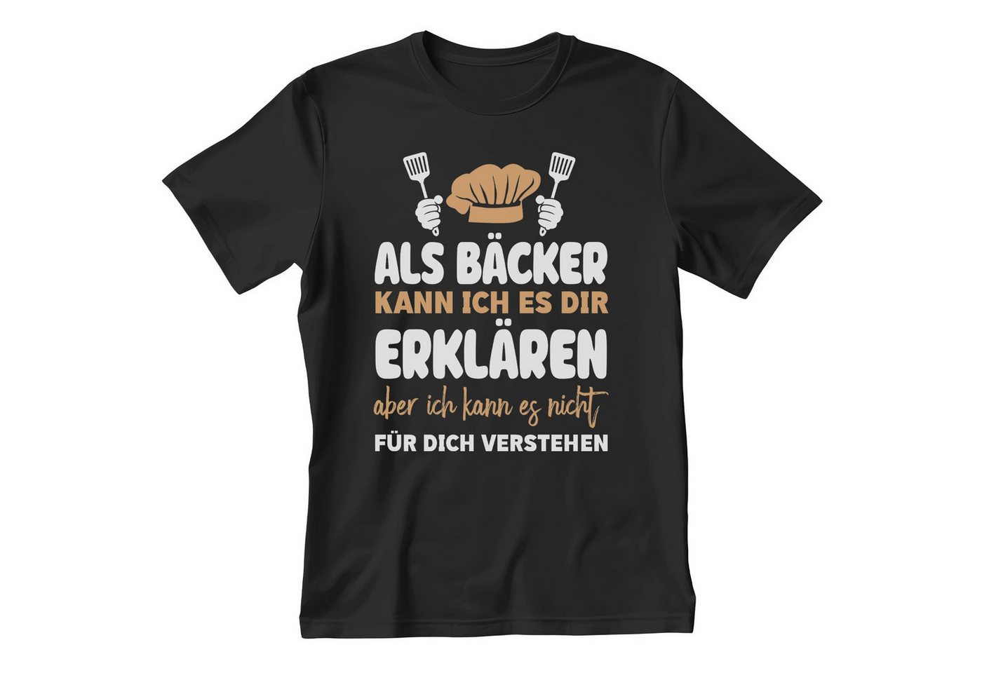 22Feels T-Shirt Bäcker Geschenk Männer Spruch Beruf Abschluss IN DEUTSCHLAND BEDRUCKT von 22Feels