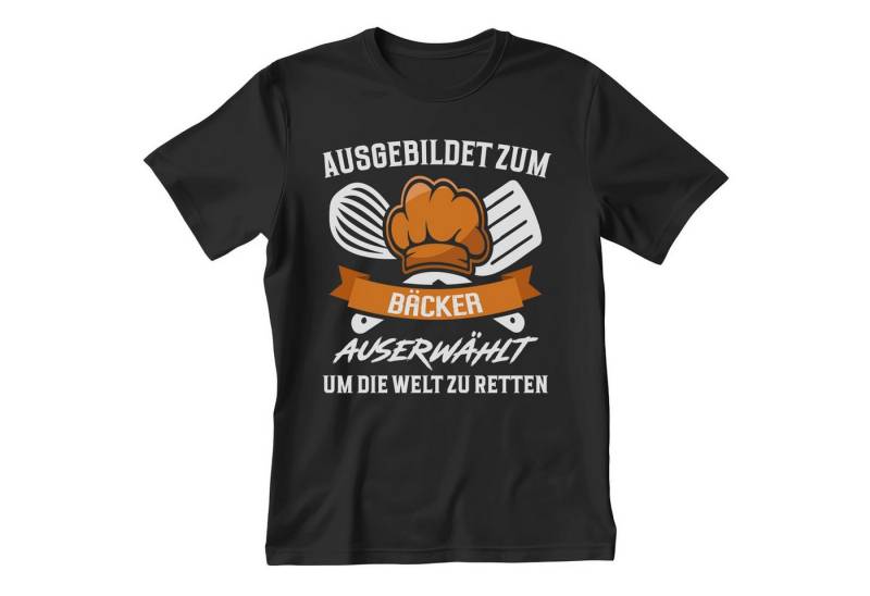 22Feels T-Shirt Bäcker Geschenk Männer Spruch Beruf Abschluss IN DEUTSCHLAND BEDRUCKT 22Feels T-Shirt Bäcker Geschenk Männer Spruch Beruf Abschluss IN DEUTSCHLAND BEDRUCKT von 22Feels