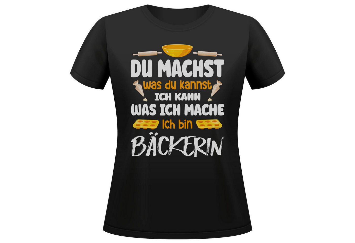 22Feels T-Shirt Bäckerin Geschenk Frauen Spruch Beruf Ausbildung Abschluss IN DEUTSCHLAND BEDRUCKT 22Feels T-Shirt Bäckerin Geschenk Frauen Spruch Beruf Ausbildung Abschluss IN DEUTSCHLAND BEDRUCKT von 22Feels