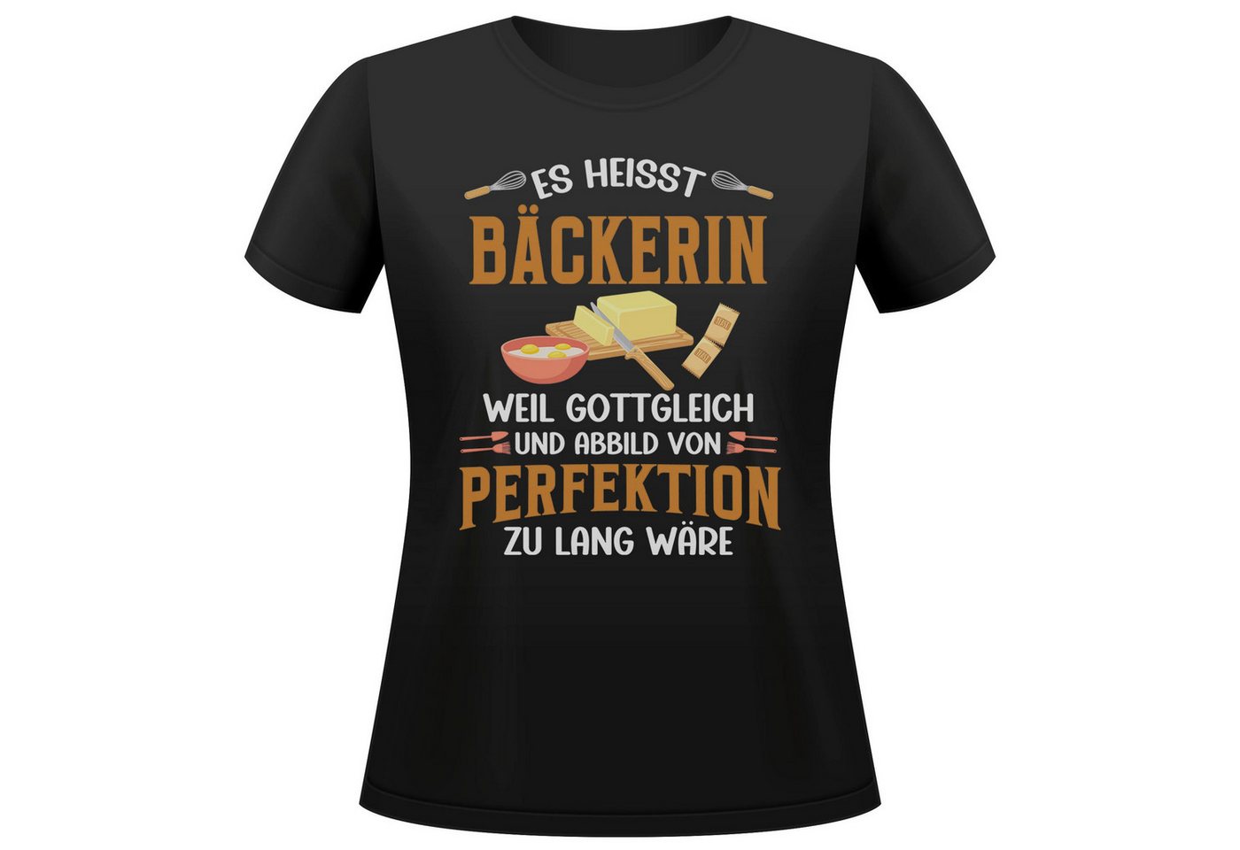 22Feels T-Shirt Bäckerin Geschenk Frauen Spruch Beruf Ausbildung Abschluss IN DEUTSCHLAND BEDRUCKT 22Feels T-Shirt Bäckerin Geschenk Frauen Spruch Beruf Ausbildung Abschluss IN DEUTSCHLAND BEDRUCKT von 22Feels