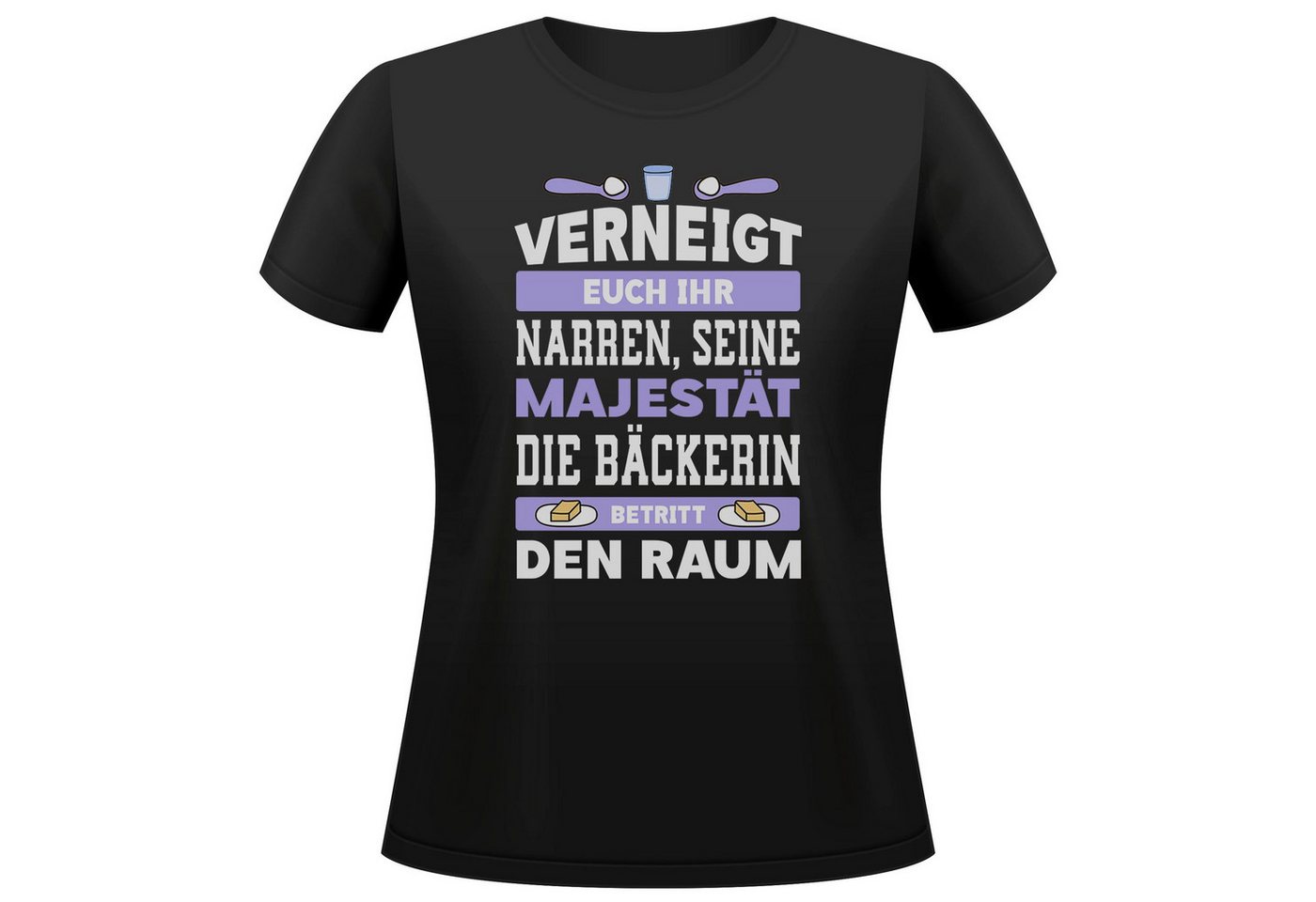 22Feels T-Shirt Bäckerin Geschenk Frauen Spruch Beruf Ausbildung Abschluss IN DEUTSCHLAND BEDRUCKT 22Feels T-Shirt Bäckerin Geschenk Frauen Spruch Beruf Ausbildung Abschluss IN DEUTSCHLAND BEDRUCKT von 22Feels