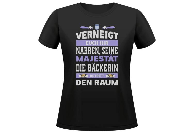 22Feels T-Shirt Bäckerin Geschenk Frauen Spruch Beruf Ausbildung Abschluss IN DEUTSCHLAND BEDRUCKT von 22Feels
