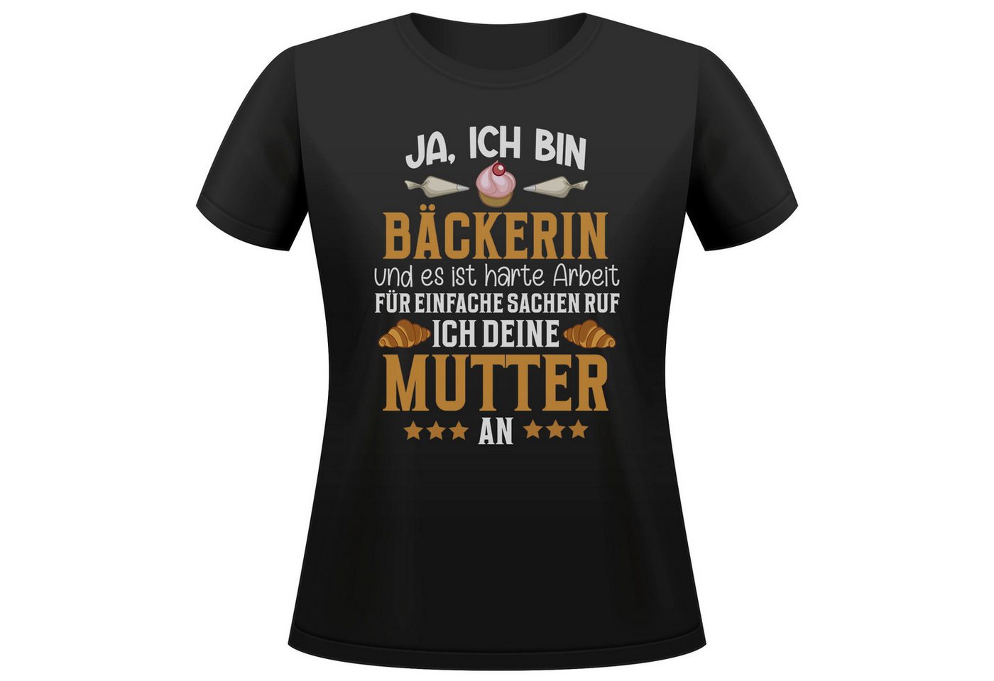 22Feels T-Shirt Bäckerin Geschenk Frauen Spruch Beruf Ausbildung Abschluss IN DEUTSCHLAND BEDRUCKT 22Feels T-Shirt Bäckerin Geschenk Frauen Spruch Beruf Ausbildung Abschluss IN DEUTSCHLAND BEDRUCKT von 22Feels