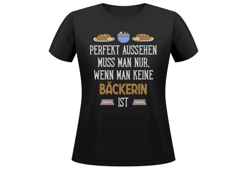 22Feels T-Shirt Bäckerin Geschenk Frauen Spruch Beruf Ausbildung Abschluss IN DEUTSCHLAND BEDRUCKT von 22Feels