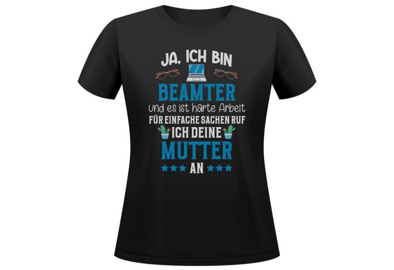 22Feels T-Shirt Beamtin Geschenk Frauen Spruch Beruf Ausbildung Studium Abschluss IN DEUTSCHLAND BEDRUCKT von 22Feels