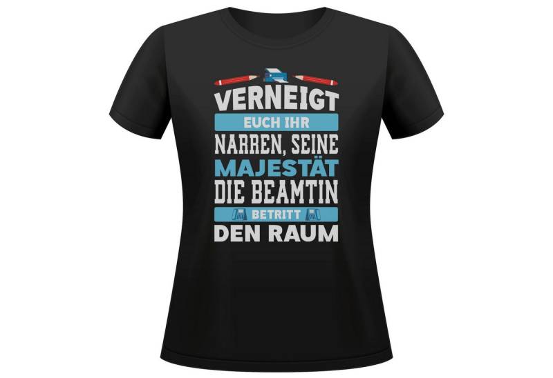 22Feels T-Shirt Beamtin Geschenk Frauen Spruch Beruf Ausbildung Studium Abschluss IN DEUTSCHLAND BEDRUCKT von 22Feels