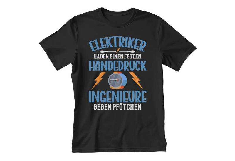 22Feels T-Shirt Elektriker Geschenk Männer Spruch Beruf Ausbildung Abschluss IN DEUTSCHLAND BEDRUCKT von 22Feels