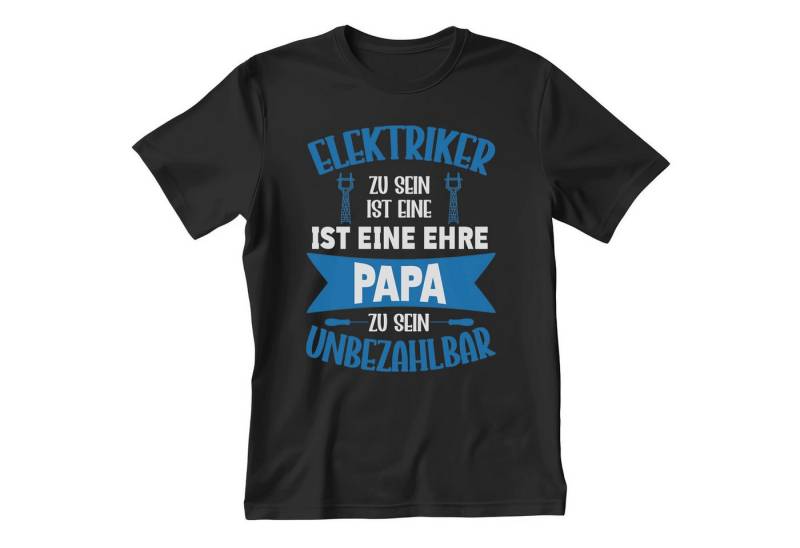 22Feels T-Shirt Elektriker Vatertag Geschenk Männer Spruch Beruf Ausbildung Abschluss IN DEUTSCHLAND BEDRUCKT von 22Feels