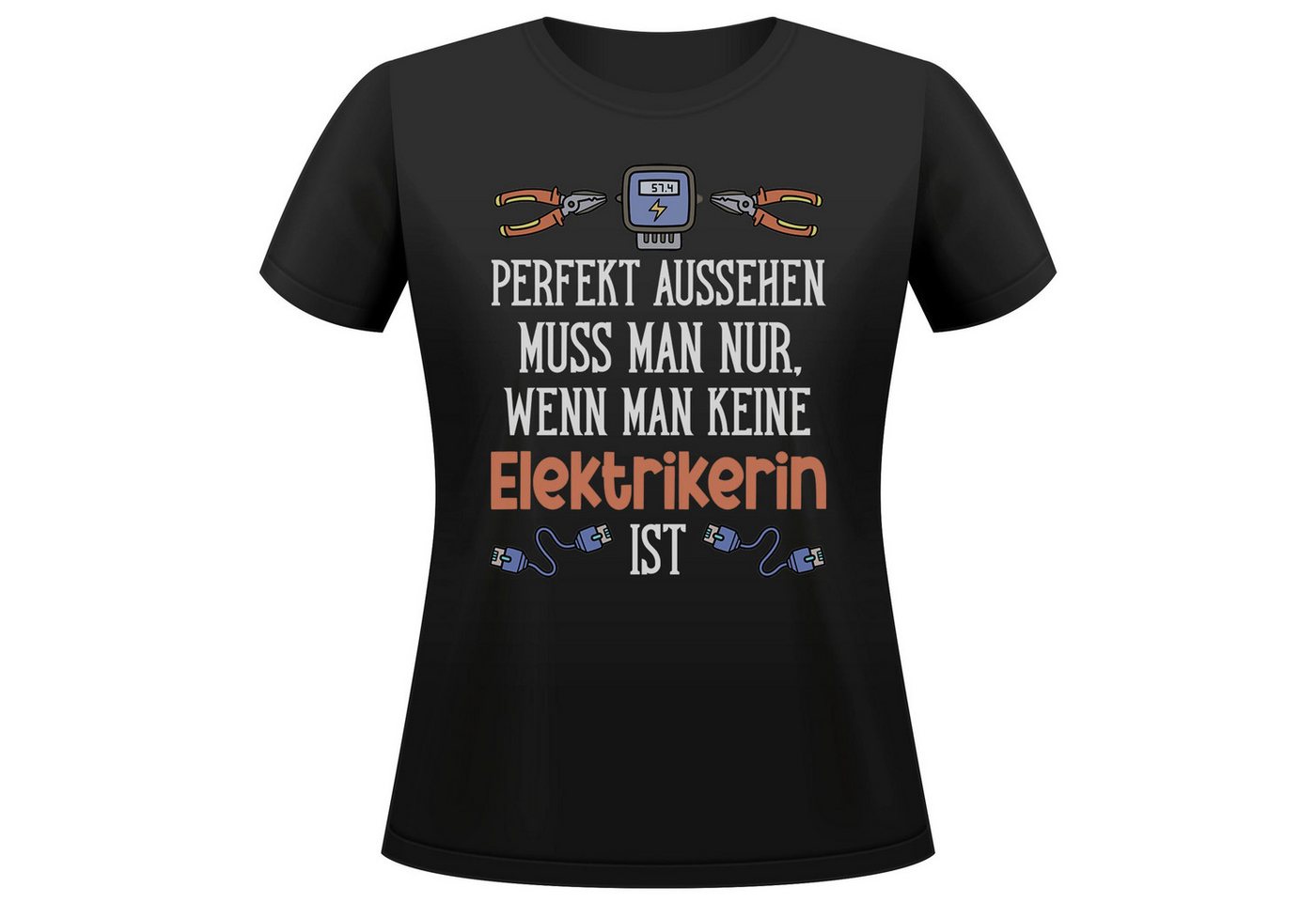 22Feels T-Shirt Elektrikerin Geschenk Frauen Spruch Beruf Ausbildung Abschluss IN DEUTSCHLAND BEDRUCKT 22Feels T-Shirt Elektrikerin Geschenk Frauen Spruch Beruf Ausbildung Abschluss IN DEUTSCHLAND BEDRUCKT von 22Feels