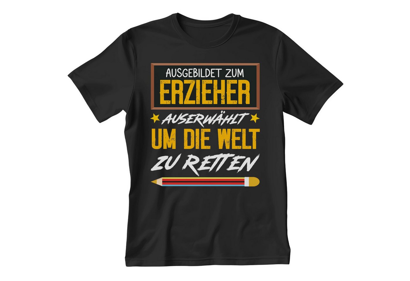 22Feels T-Shirt Erzieher Geschenk Männer Spruch Beruf Ausbildung Studium Abschluss IN DEUTSCHLAND BEDRUCKT von 22Feels