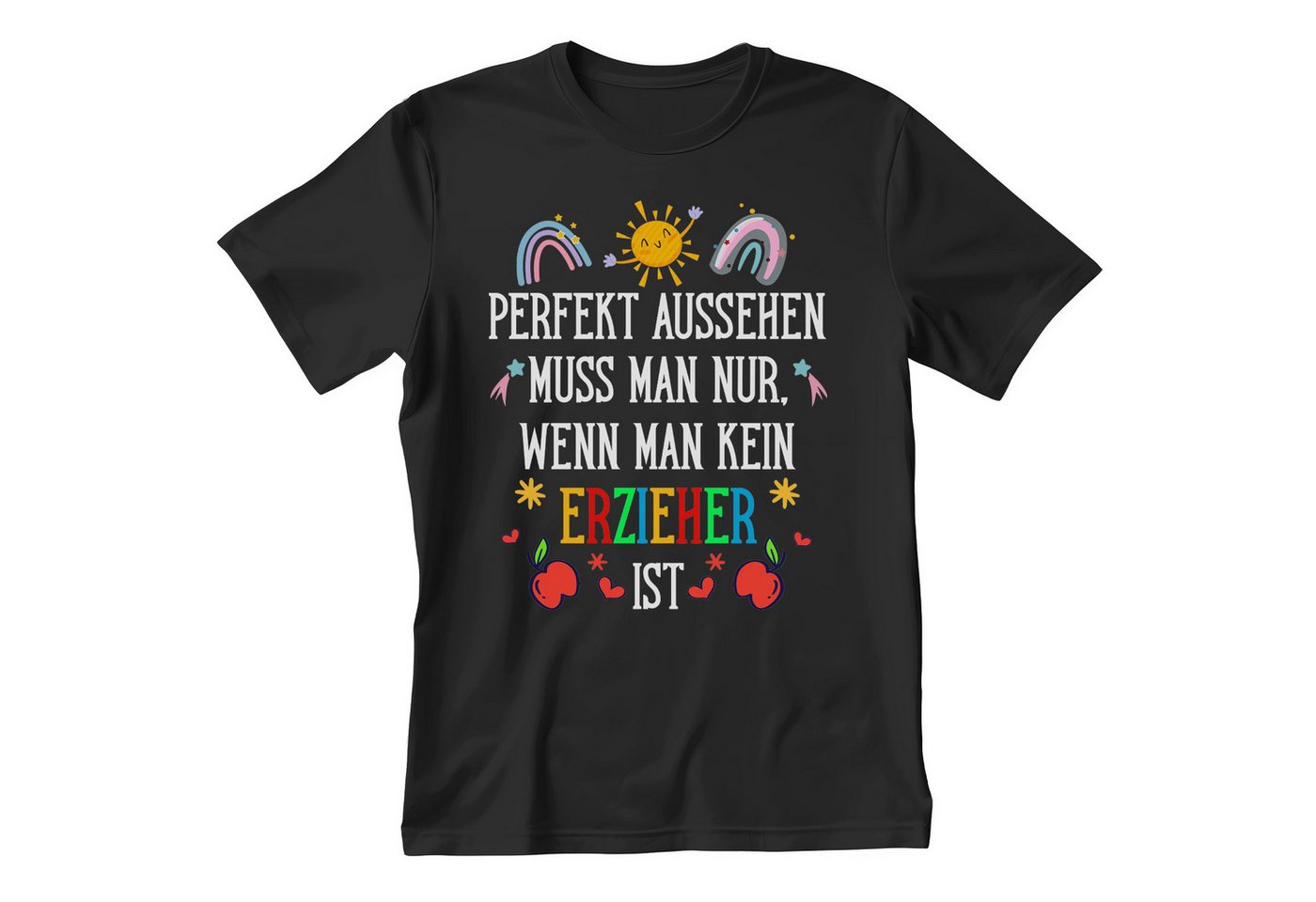 22Feels T-Shirt Erzieher Geschenk Männer Spruch Beruf Ausbildung Studium Abschluss IN DEUTSCHLAND BEDRUCKT von 22Feels