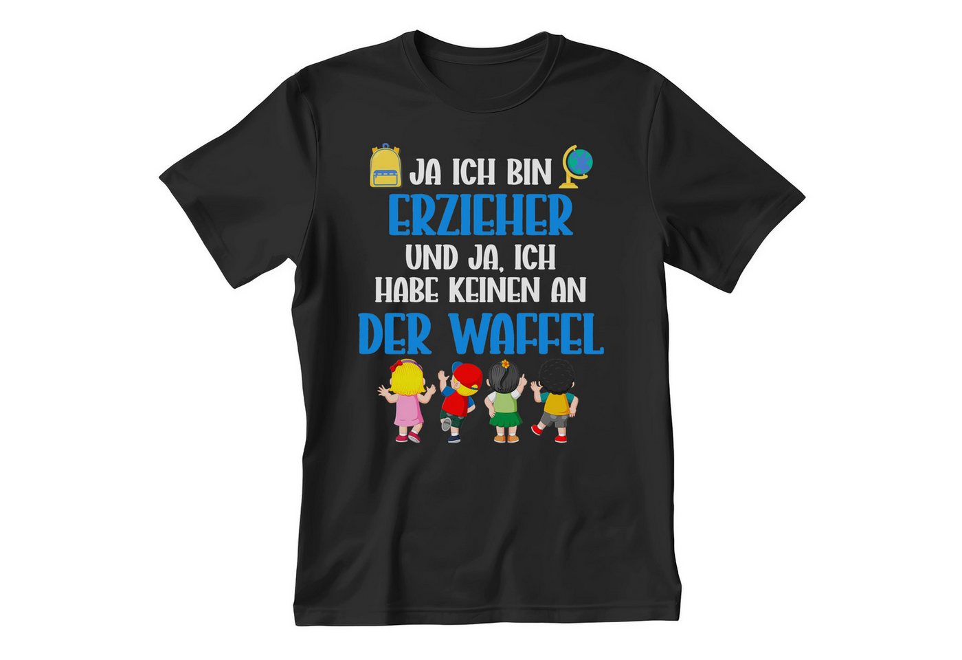 22Feels T-Shirt Erzieher Geschenk Männer Spruch Beruf Ausbildung Studium Abschluss IN DEUTSCHLAND BEDRUCKT von 22Feels