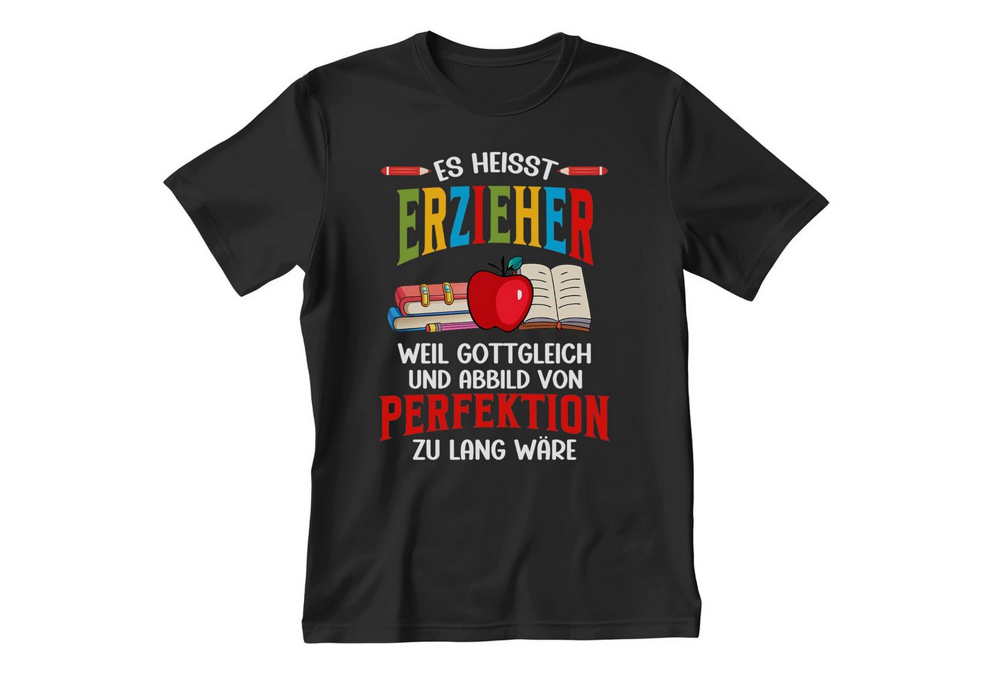 22Feels T-Shirt Erzieher Geschenk Männer Spruch Beruf Ausbildung Studium IN DEUTSCHLAND BEDRUCKT von 22Feels