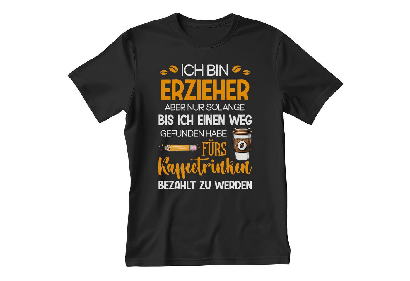 22Feels T-Shirt Erzieher Geschenk Männer Spruch Beruf Ausbildung Studium IN DEUTSCHLAND BEDRUCKT von 22Feels