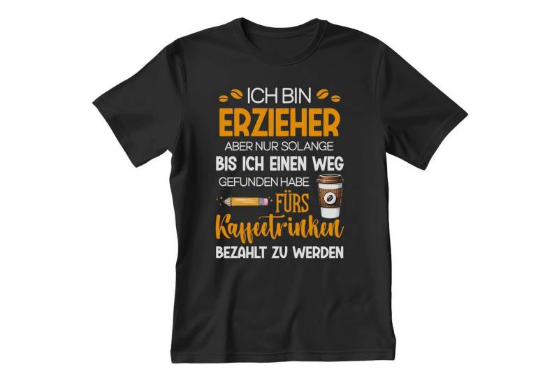 22Feels T-Shirt Erzieher Geschenk Männer Spruch Beruf Ausbildung Studium IN DEUTSCHLAND BEDRUCKT von 22Feels