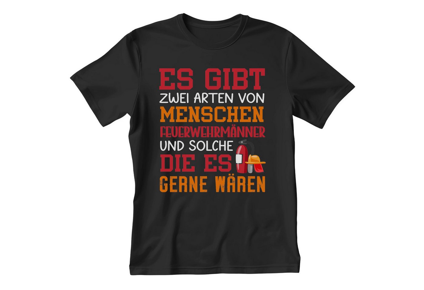 22Feels T-Shirt Feuerwehrmann Geschenk Männer Spruch Beruf Ausbildung Abschluss IN DEUTSCHLAND BEDRUCKT von 22Feels