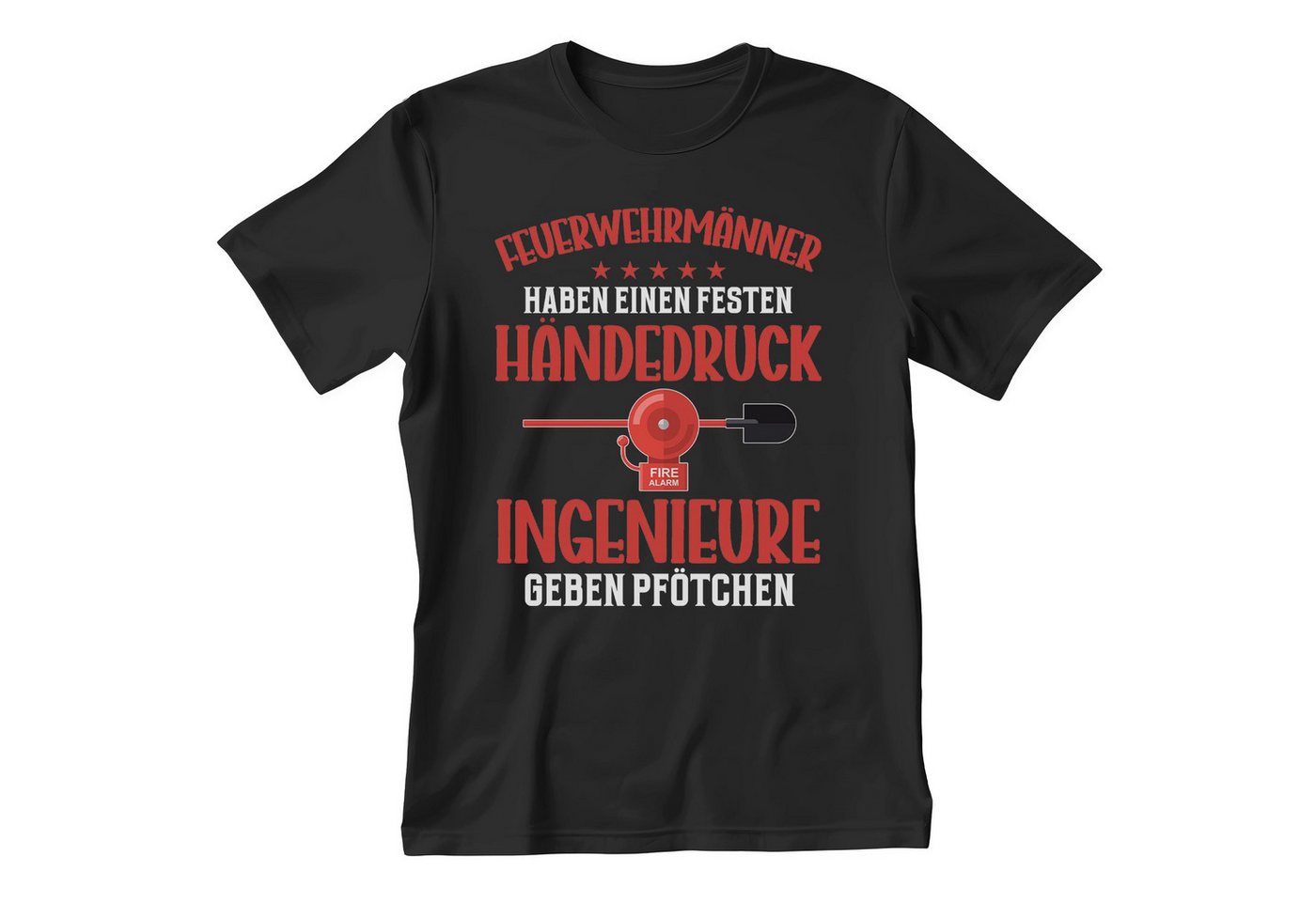 22Feels T-Shirt Feuerwehrmann Geschenk Männer Spruch Beruf Ausbildung Abschluss IN DEUTSCHLAND BEDRUCKT von 22Feels