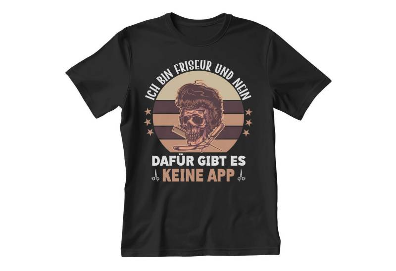22Feels T-Shirt Friseur Geschenk Männer Spruch Beruf Ausbildung Abschluss IN DEUTSCHLAND BEDRUCKT von 22Feels