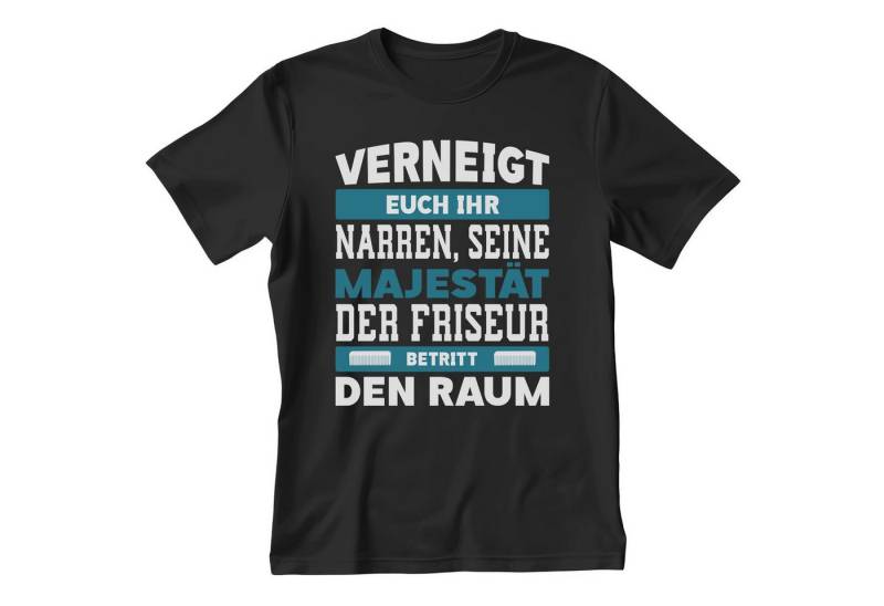22Feels T-Shirt Friseur Geschenk Männer Spruch Beruf Ausbildung Abschluss IN DEUTSCHLAND BEDRUCKT von 22Feels