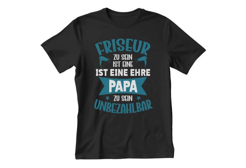 22Feels T-Shirt Friseur Vatertag Geschenk Männer Spruch Beruf Ausbildung Abschluss IN DEUTSCHLAND BEDRUCKT von 22Feels