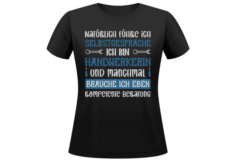 22Feels T-Shirt Handwerkerin Geschenk Frauen Spruch Beruf Ausbildung Studium Abschluss IN DEUTSCHLAND BEDRUCKT von 22Feels