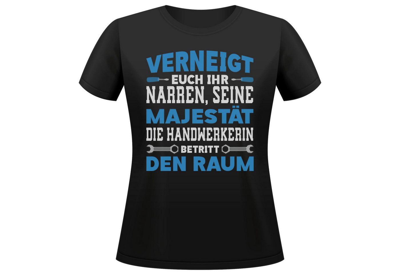 22Feels T-Shirt Handwerkerin Geschenk Frauen Spruch Beruf Ausbildung Studium Abschluss IN DEUTSCHLAND BEDRUCKT 22Feels T-Shirt Handwerkerin Geschenk Frauen Spruch Beruf Ausbildung Studium Abschluss IN DEUTSCHLAND BEDRUCKT von 22Feels