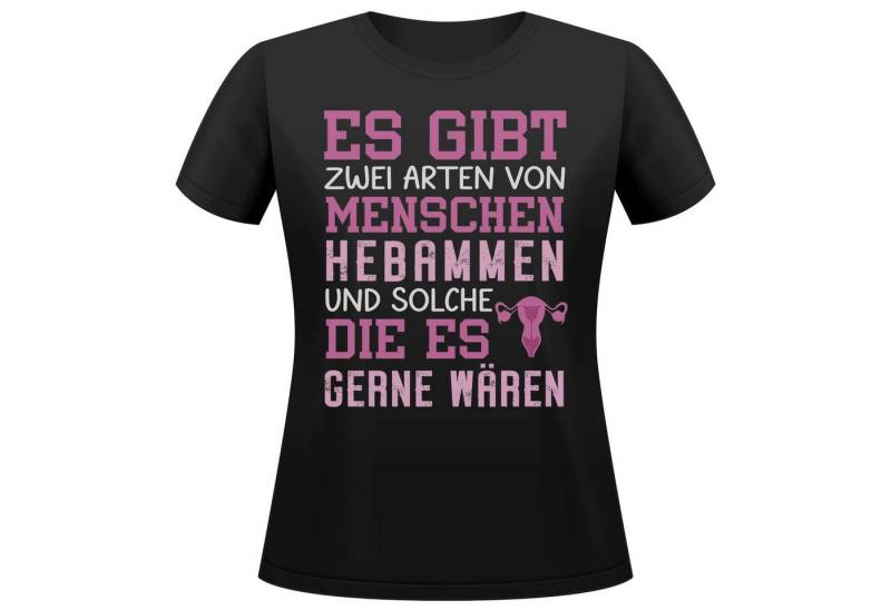 22Feels T-Shirt Hebamme Geschenk Frauen Spruch Beruf Studium Abschluss IN DEUTSCHLAND BEDRUCKT von 22Feels