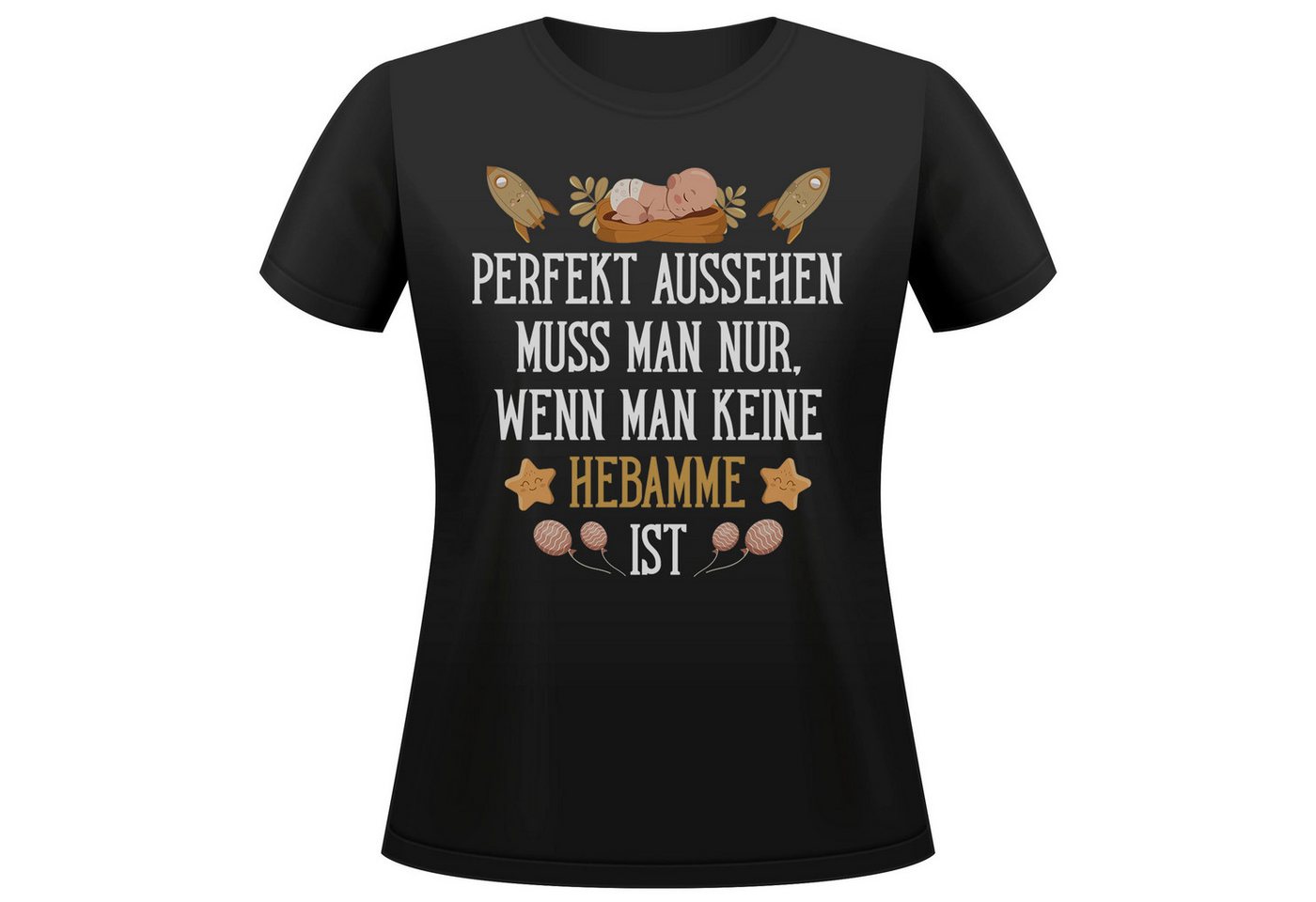 22Feels T-Shirt Hebamme Geschenk Frauen Spruch Beruf Studium Abschluss IN DEUTSCHLAND BEDRUCKT 22Feels T-Shirt Hebamme Geschenk Frauen Spruch Beruf Studium Abschluss IN DEUTSCHLAND BEDRUCKT von 22Feels