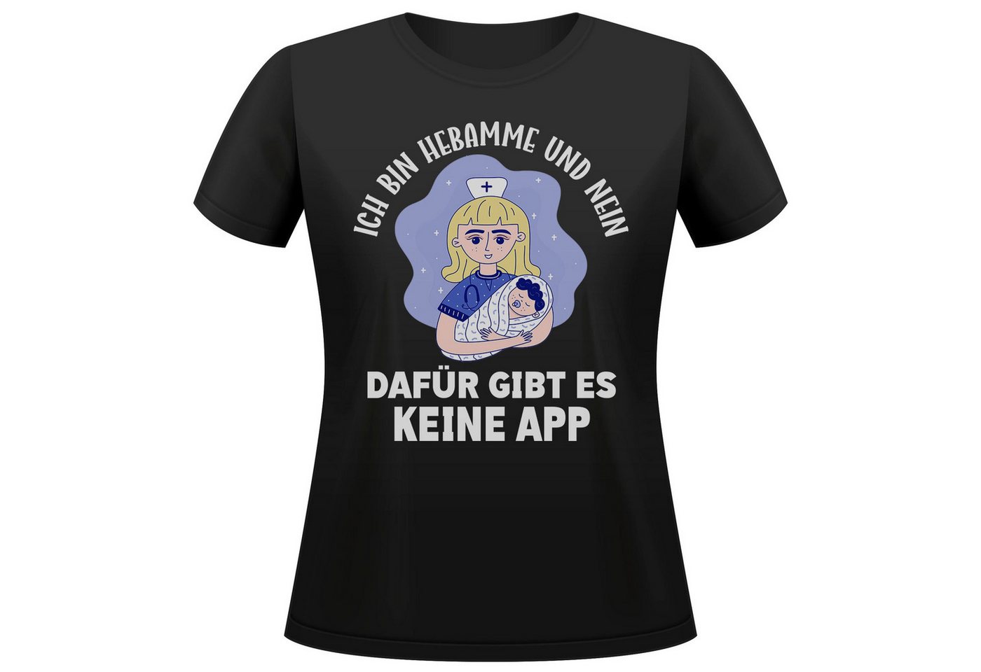22Feels T-Shirt Hebamme Geschenk Frauen Spruch Beruf Studium Abschluss IN DEUTSCHLAND BEDRUCKT 22Feels T-Shirt Hebamme Geschenk Frauen Spruch Beruf Studium Abschluss IN DEUTSCHLAND BEDRUCKT von 22Feels