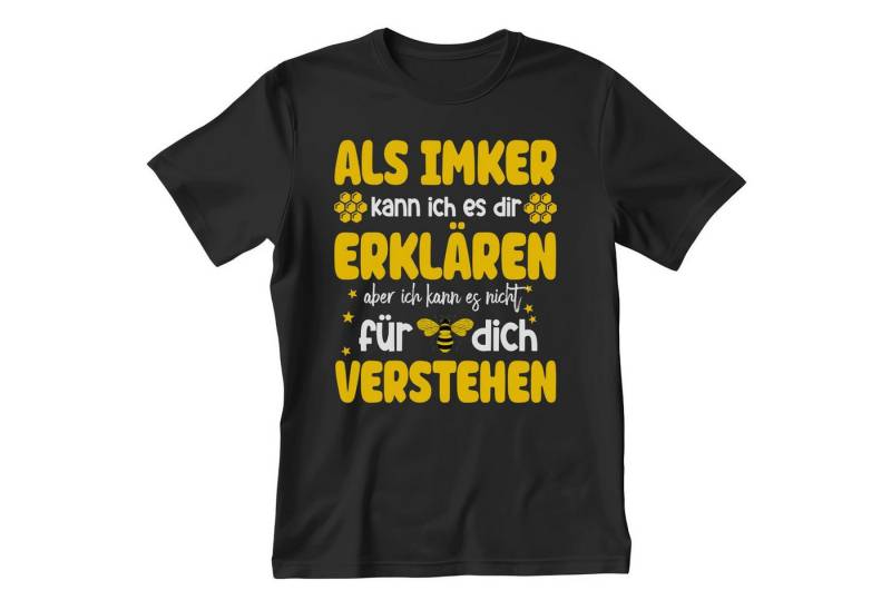 22Feels T-Shirt Imker Geschenk Männer Spruch Beruf Abschluss IN DEUTSCHLAND BEDRUCKT von 22Feels