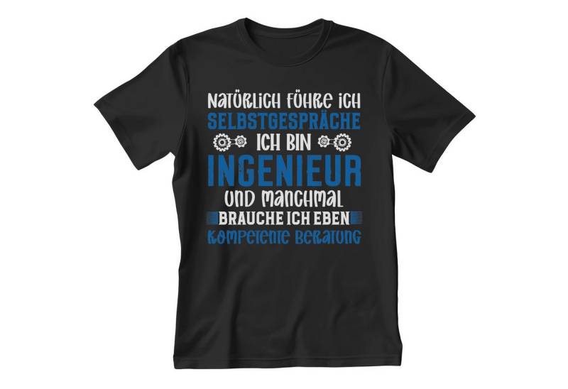 22Feels T-Shirt Ingenieur Geschenk Männer Spruch Beruf Studium Abschluss IN DEUTSCHLAND BEDRUCKT von 22Feels