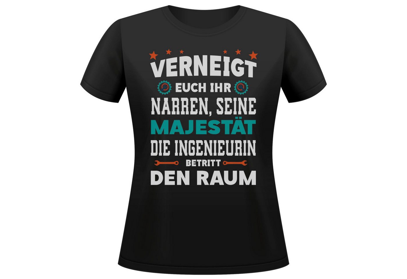 22Feels T-Shirt Ingenieurin Geschenk Frauen Spruch Beruf Studium Abschluss IN DEUTSCHLAND BEDRUCKT 22Feels T-Shirt Ingenieurin Geschenk Frauen Spruch Beruf Studium Abschluss IN DEUTSCHLAND BEDRUCKT von 22Feels