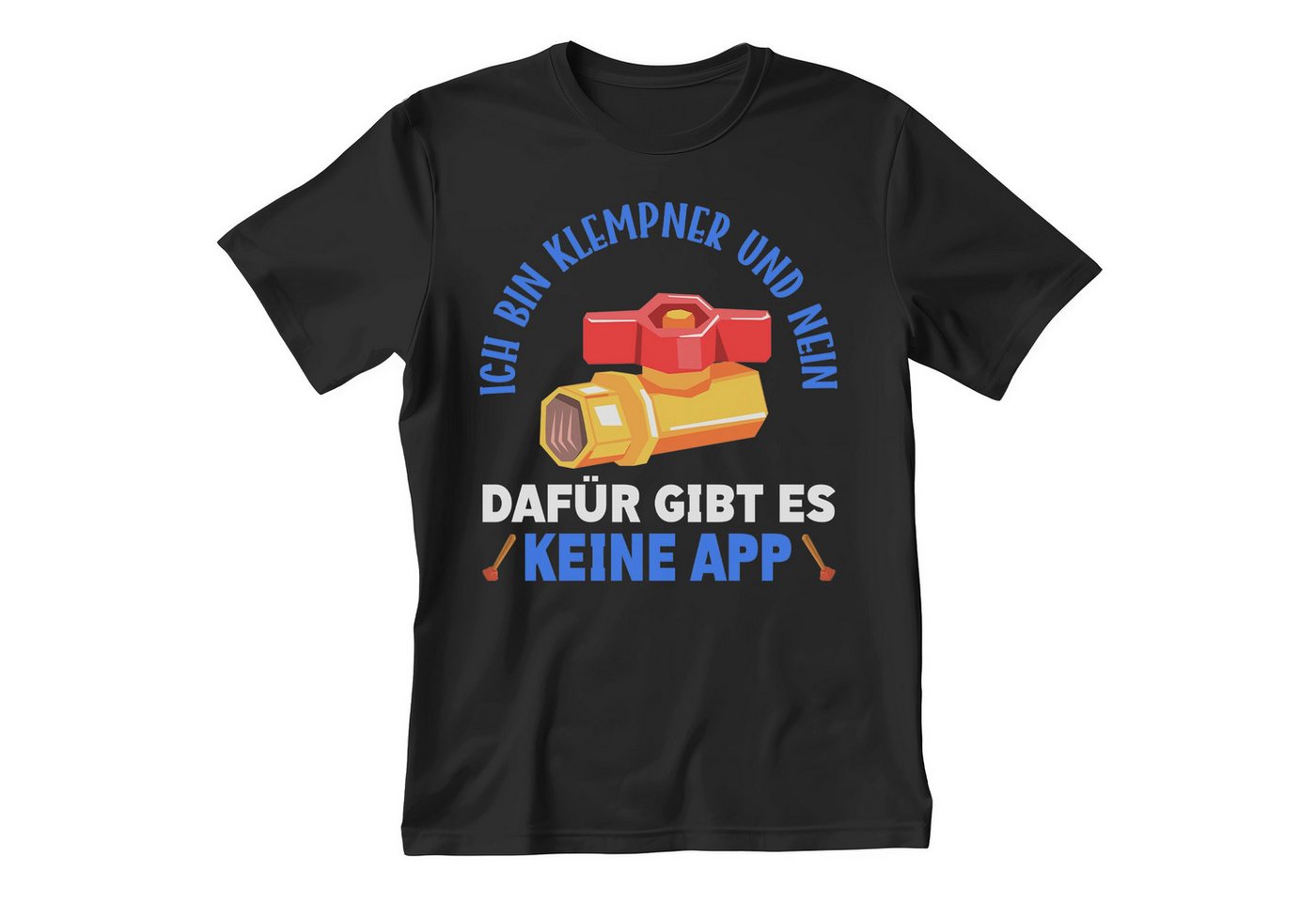 22Feels T-Shirt Klempner Geschenk Männer Spruch Beruf Abschluss IN DEUTSCHLAND BEDRUCKT von 22Feels