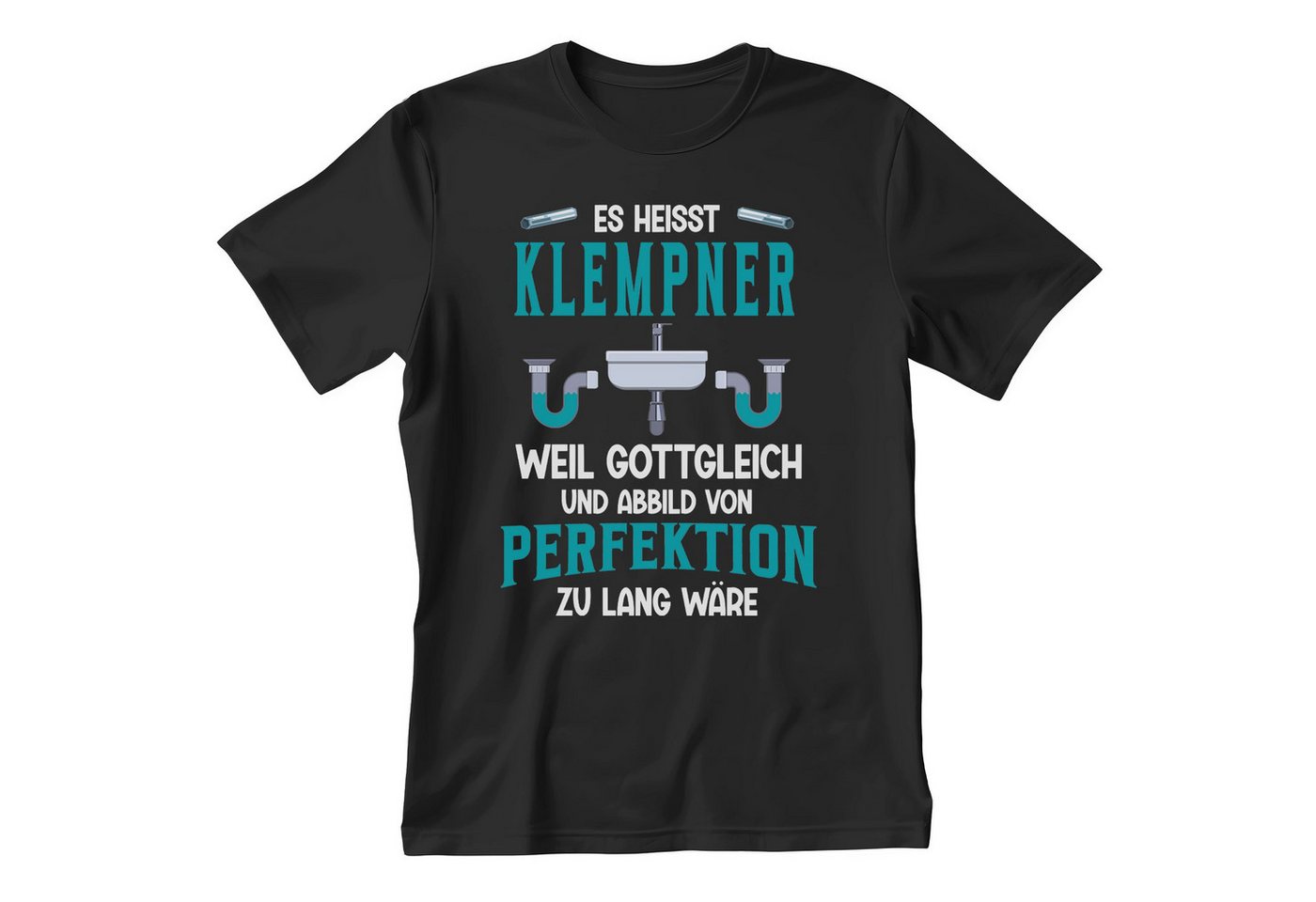 22Feels T-Shirt Klempner Geschenk Männer Spruch Beruf Abschluss IN DEUTSCHLAND BEDRUCKT von 22Feels