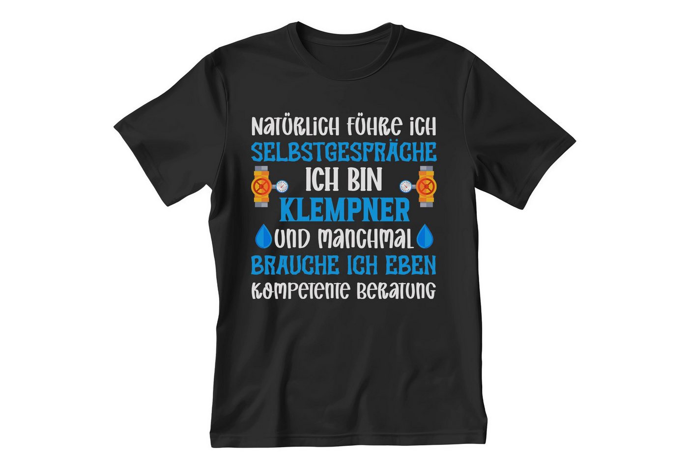 22Feels T-Shirt Klempner Geschenk Männer Spruch Beruf Abschluss IN DEUTSCHLAND BEDRUCKT von 22Feels